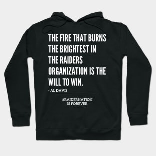 Famous Al Davis Fire Quote Hoodie